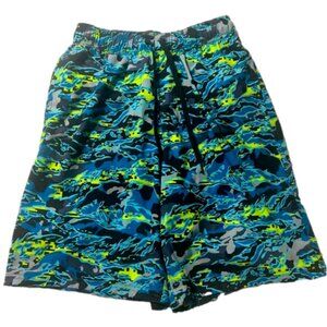 Under Armour Mens Small Swim Trunks Hybrid Quick Dry Shorts With Liner